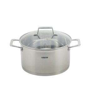 قدر Kroff ستانلس ستيل 24x12 cm