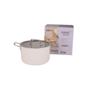 قدر لون بيجي 24 سم - BENTLE PRO CASSEROLE W/LID 24cm