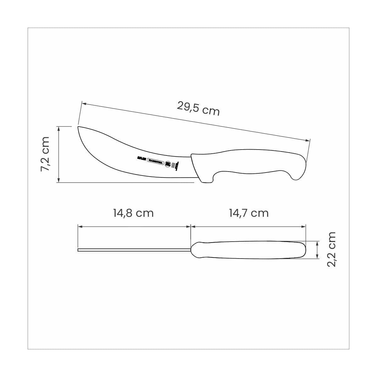سكين صلخ 6 انش Tramontina - الصورة 3
