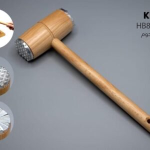 مطرقة لحم يدة خشب