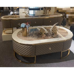 ميز TV مع طاولة وسطية