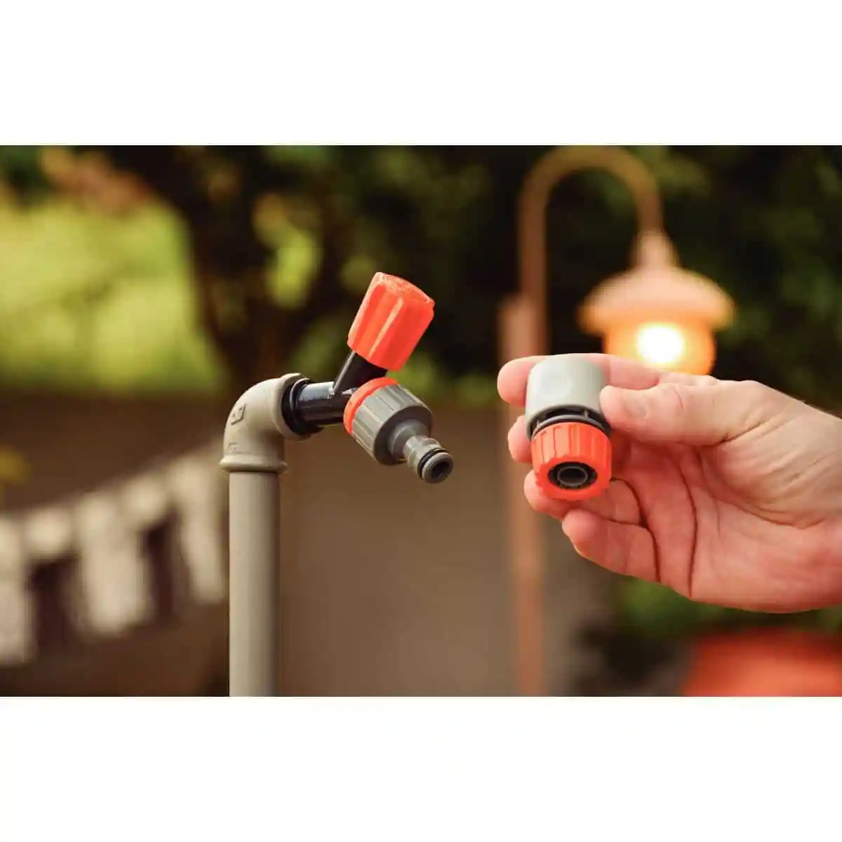 توصالة بلاستيك سريعة لخراطيم 1/2 بوصة Tramontina - الصورة 8