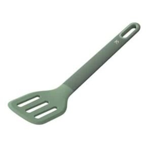 ملعقة طهي سيليكون يدة خشب مشرحه