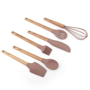 Alternative view of مجموعه ملاعق طبخ سليكون مكونه من (6 قطع) - S/6 SILICONE UTENSIL SET