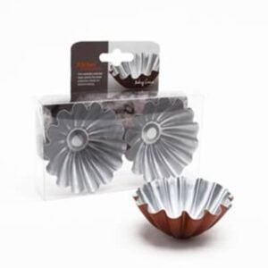 سيت قالب كيك صغير 2 قطعة Tart Mould 2 Pcs Set