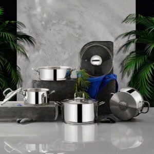 طقم أواني طهي هوما 8 قطع ozlife