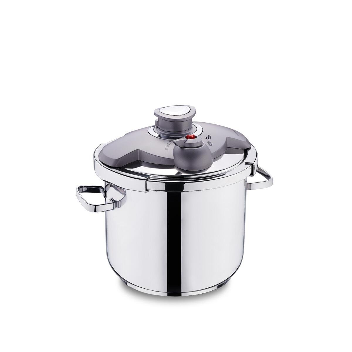 قدر ضغط ستنالس ستيل 18/10 Aqua سعة 6 لتر korkmaz