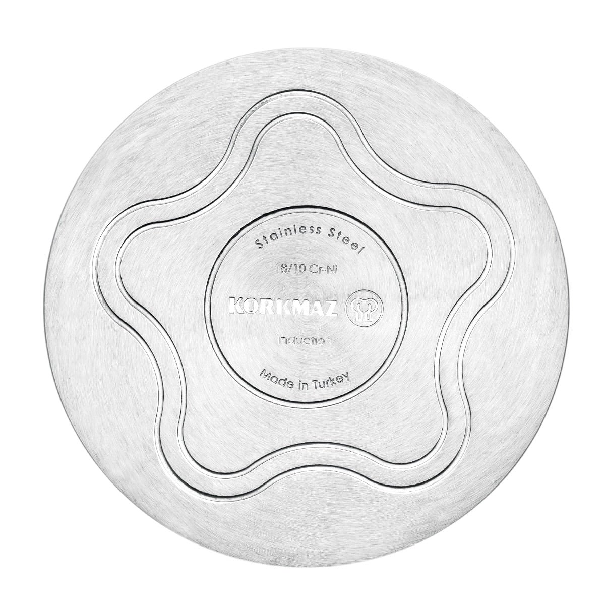 قدر ستانلس ستيل 18/10 استرا 20 سم 3.7 لتر korkmaz - الصورة 3