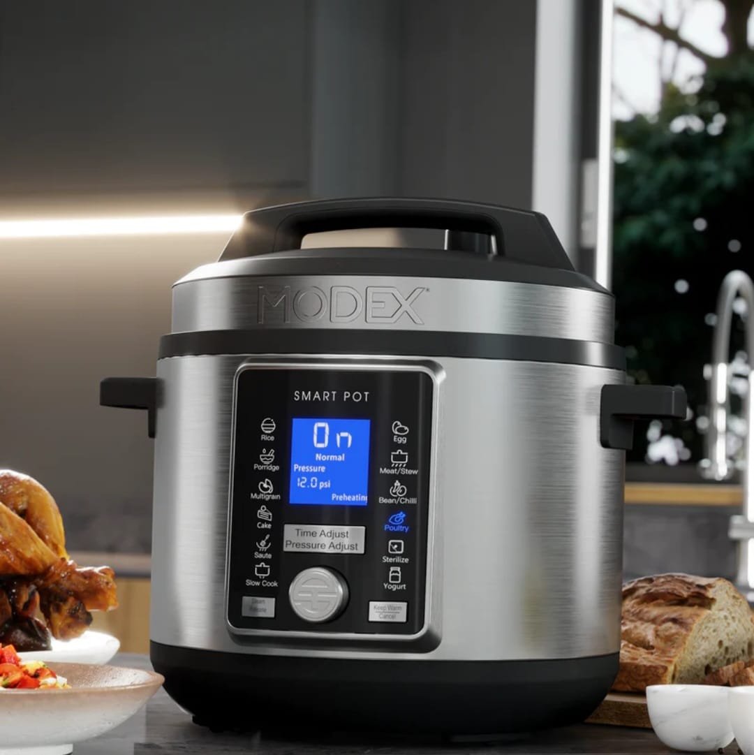 Modex 6L Electric Pressure Cooker pc9230 - قدر ضغط كهربائي 6لتر مودكس