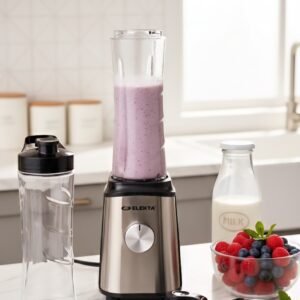 Elekta Sports Blender with 2 Bottles - خلاط رياضي 2 مطارة الكتا