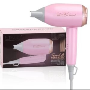 Enzo Foldable Travel Hair Dryer EN-608 - مجفف شعر سفر قابل للطي انزو