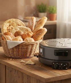 Helibron 45cm Bread Maker - خبازة 45سم helibron