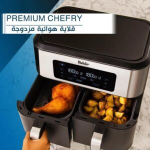 Fakir 8.5L Double Air Fryer - قلاية هوائية مزدوجة سعة اجمالية 8.5 لتر