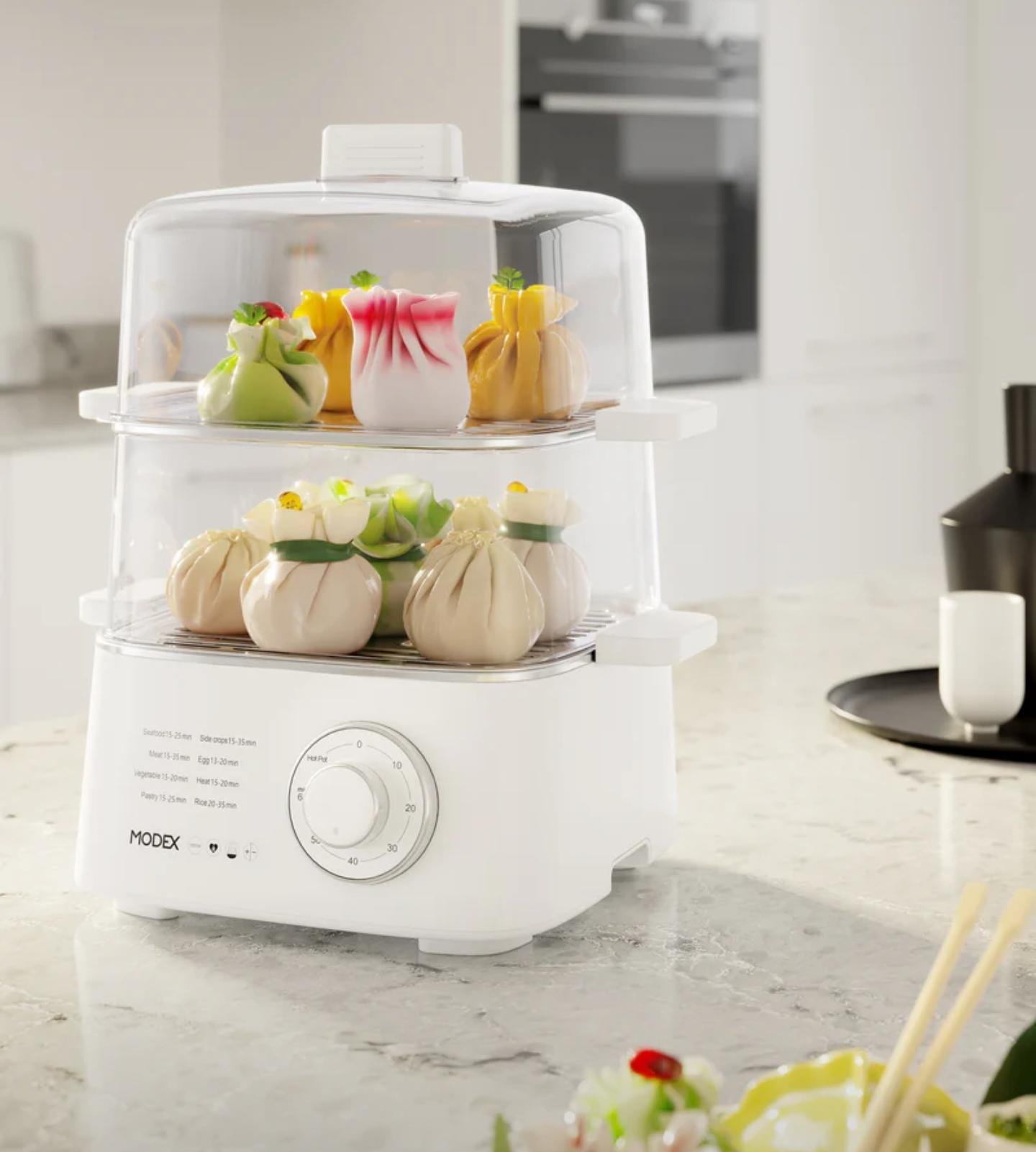 Modex FS300 Steam Cooker - جهاز طهي بالبخار مودكس
