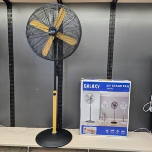 Galaxy 20-inch metal pedestal fan - مروحة عامودية معدن 20 اينج كالكسي