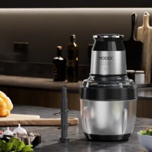 Modex 3L Stainless Steel Food Processor CH320 - محضرة طعام ستيل 3لتر مودكس