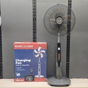 Silver COOK rechargeable pedestal fan - مروحة عامودية شحن سلفر كوك