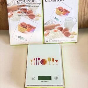 Digital glass food scale - ميزان طعام زجاج رقمي