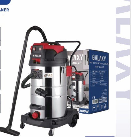 WET &DRY VACUUM CLEANER GAV-80L-2P - مكنسة كهربائية 80 لتر جاف ورطب GALAXY