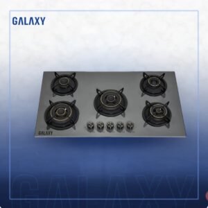 GALAXY Built-in Glass Cooker, 90cm, Gray GAG-94 - طباخ بلت ان كالكسي زجاج 90 سم رصاصي
