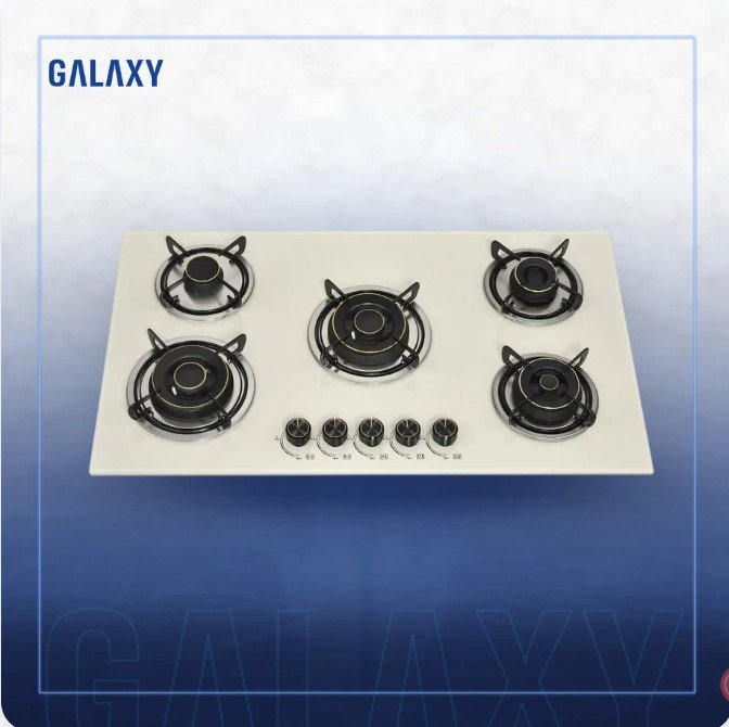 Country In-Galaxy Glass Cooker 90cm GAG-94 BEIGE - طباخ بلت ان كلاكسي زجاج 90 سم بيج
