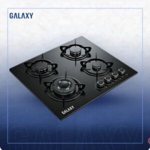 60cm Built-in Galaxy Cooker, Black Glass - طباخ 60 سم بلت ان كالكسي زجاج اسود