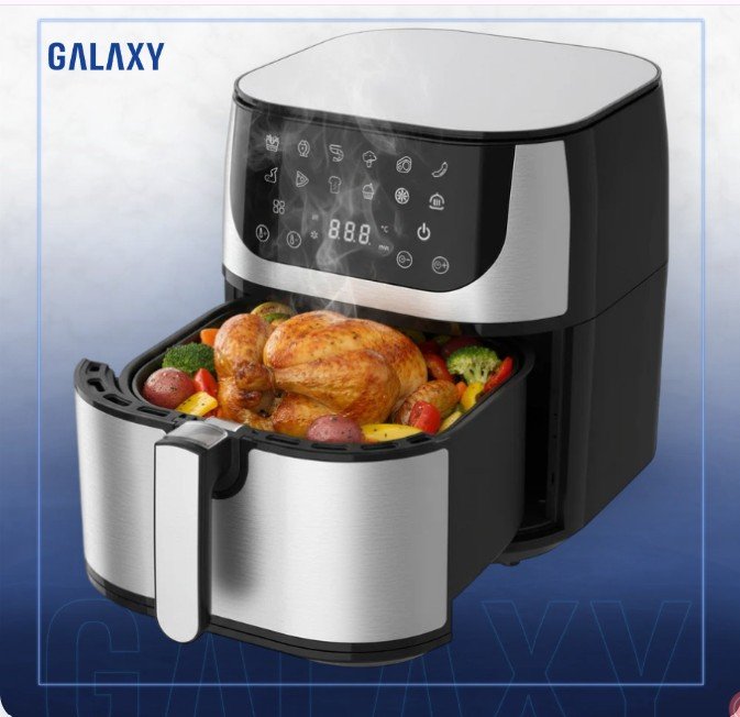 Galaxy 8L Air Fryer GAAF-65 - قلاية هوائية Galaxy سعة 8 لتر