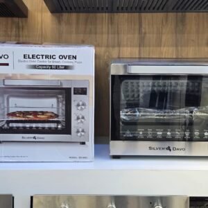 Silver Davo Steel Oven 60 Liter SD-9983 - فرن سيلفر دافو ستيل 60 لتر