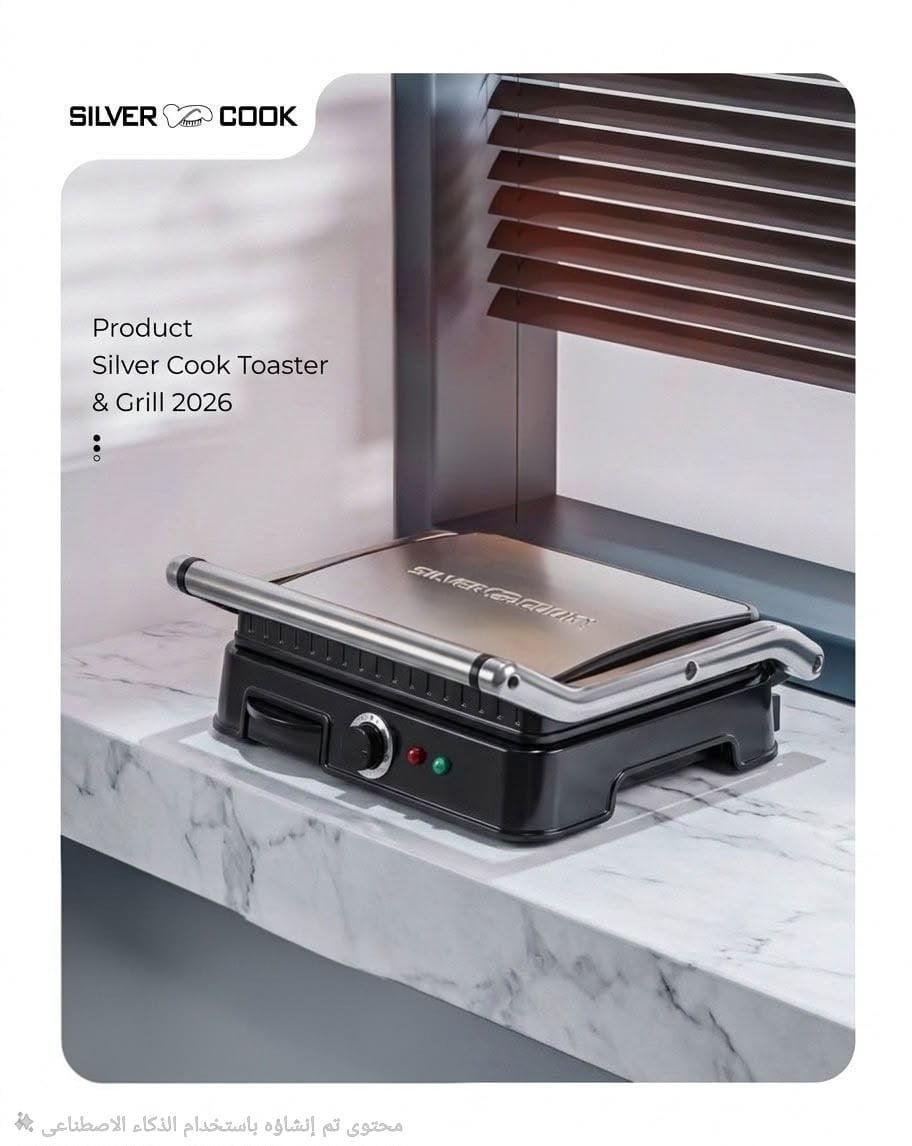 Silver Cook griddle KSM110 - كابسة صاج سلفر كوك