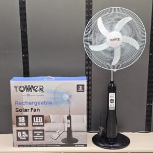 Rechargeable pedestal fan TOWER TG-8058D - مروحة شحن عامودي تاور