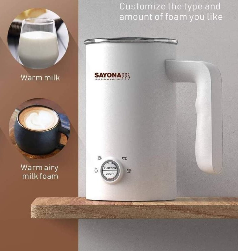 SAYONA PPS 4 IN 1 Milk Frother - جهاز رغوة الحليب سايونا
