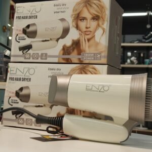 Enzo Foldable Travel Hair Dryer EN-607 – مجفف شعر سفر قابل للطي انزو