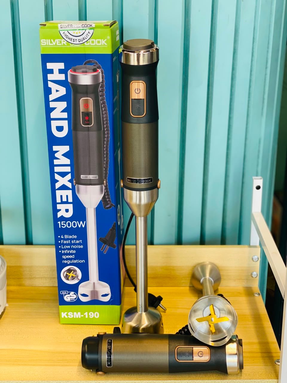 Silver Cook Manual Food Masher KSM-190 - هراسة طعام يدوية سلفر كوك