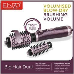 Enzo rotating hairbrush EN-747 - فرشاة شعر دوارة انزو