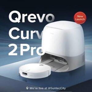 CURV 2 PRO ROBOROCK Robot Vacuum and Mop - مكنسة روبوت للكنس والمسح كرو 2 برو روبوروك